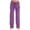 Purple, variant on Delayuji Womens Sweatpants Solid Color Drawstring Casual Home Pants Fleece Lined Pants Women Black L