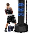 thumbnail image 1 of RDX Kids Freestanding Punching Bag with Gloves, 4FT Heavy Duty Junior RONIN Target Pedestal Bag Set Suction Cup Stand Base Free Standing Kickboxing MMA Boxing Muay Thai Karate Home Gym Fitness Workout, 1 of 5