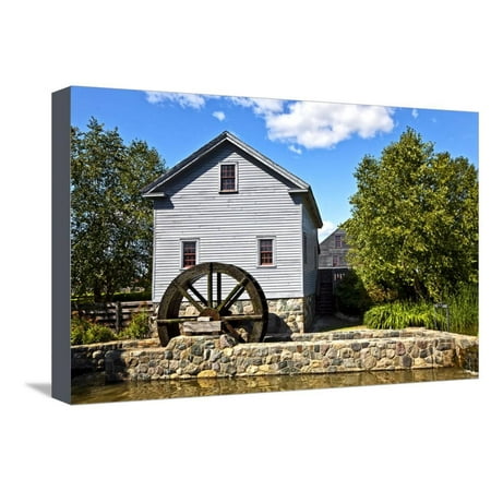 Michigan Three Light - The Sites Greenfield Village in Dearborn, Michigan, USA Stretched Canvas Print Wall Art By Joe Restuccia III