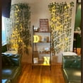 thumbnail image 4 of Artificial Ivy, 10M Leaf Fairy Lights, Artificial Plants with 100, 4 of 5