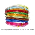 thumbnail image 2 of 12 Rouleaux de Fil d'Aluminium Flexible Artistique Fil de Perles de Bijouterie Colorée, 2 of 8