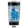 thumbnail image 2 of Sesame Street/Cookie Monster Motivated Stainless Steel Tumbler 20 oz Coffee Travel Mug/Cup, Vacuum Insulated & Double Wall with Leakproof Sliding Lid | Great for Hot Drinks and Cold Beverages, 2 of 7