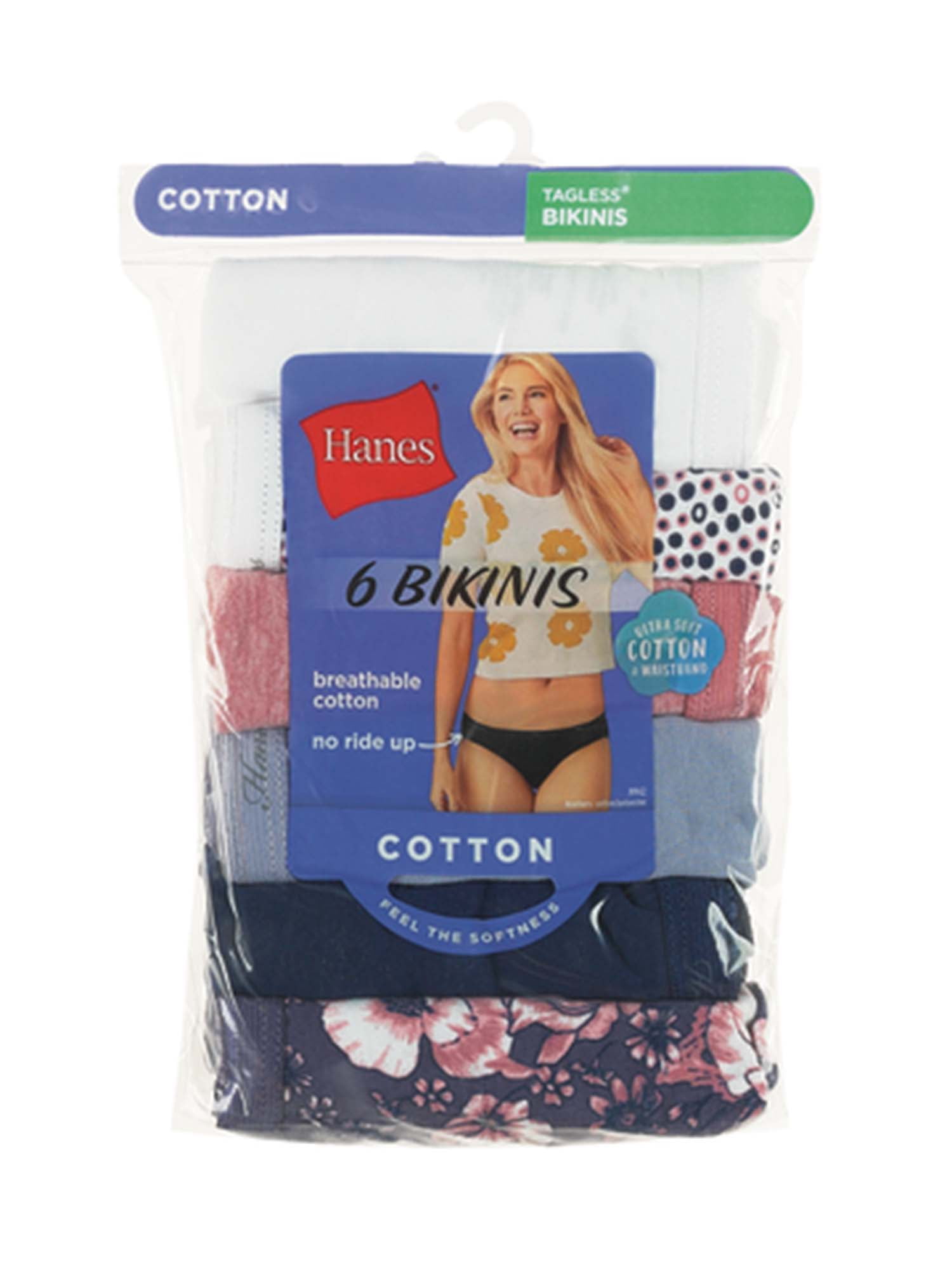 Hanes® Ultimate Breathable Cotton Tagless® Bikini Underwear, 6 - Kroger