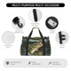 thumbnail image 4 of Easygdp Largemouth Bass jumps out of water Bolsa de Gimnasio, Bolsa de Viaje Duffel, Bolsa de Fin de Semana con Compartimentos, Bolsa de Mano para Noche, 4 of 7