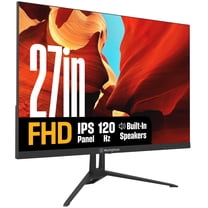 Westinghouse 27 Inch Monitor, 1080p Full HD IPS Computer Screen, 120Hz ...