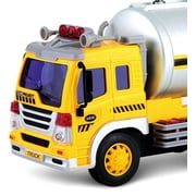 Wonder Wheels Friction Powered Oil Tanker Truck Toy - Yellow