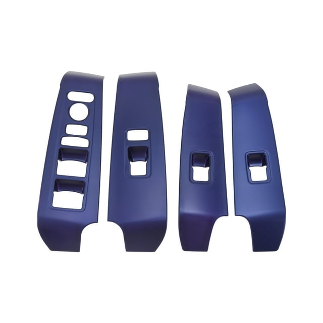 Cubierta del panel del interruptor de elevación de la ventana para Honda Civic 11ª Gen 2022-2025 Azul