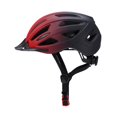 thumbnail image 1 of jinwen Helmet Head Protective Lightweight with LED Light Bike Helmet Black Red, 1 of 9