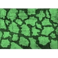 thumbnail image 1 of Ahgly Company Indoor Rectangle Persian Emerald Green Bohemian Area Rugs, 2' x 4', 1 of 4