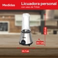 thumbnail image 4 of Licuadora Personal 500W Vaso Tritán 600ml Cookit CPB06, 4 of 9