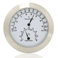 thumbnail image 2 of Round Thermometer Hygrometer Humidity Temperature Meter Violin Guitar Instrument Care, 2 of 7
