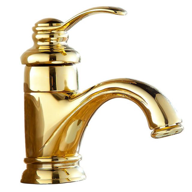 Grifo Archaist de latón macizo, grifo para lavabo, baño, gabinetes, cubierta cruzada, grifo para fregadero de agua fría y caliente