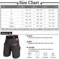 thumbnail image 2 of Patriotic Shorts for Men Patriotic Graphic Distressed Washed Shorts American Flag 250 Year American Anniversary Cargo Shorts Outdoor Casual Military Hiking Patriotic Shorts,Gray M, 2 of 3