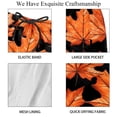 thumbnail image 4 of luoweisi Men's Beach Shorts Quick Dry Swim Trunks with Mesh Lining Maple Leaf L, 4 of 5