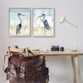 thumbnail image 5 of Stupell Industries Egret Sea Birds Grazing Beach Sand Seagrass Framed Wall Art, 16 x 20, Design by Lucille Price, 5 of 5