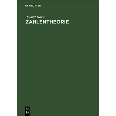 Zahlentheorie, (Hardcover)
