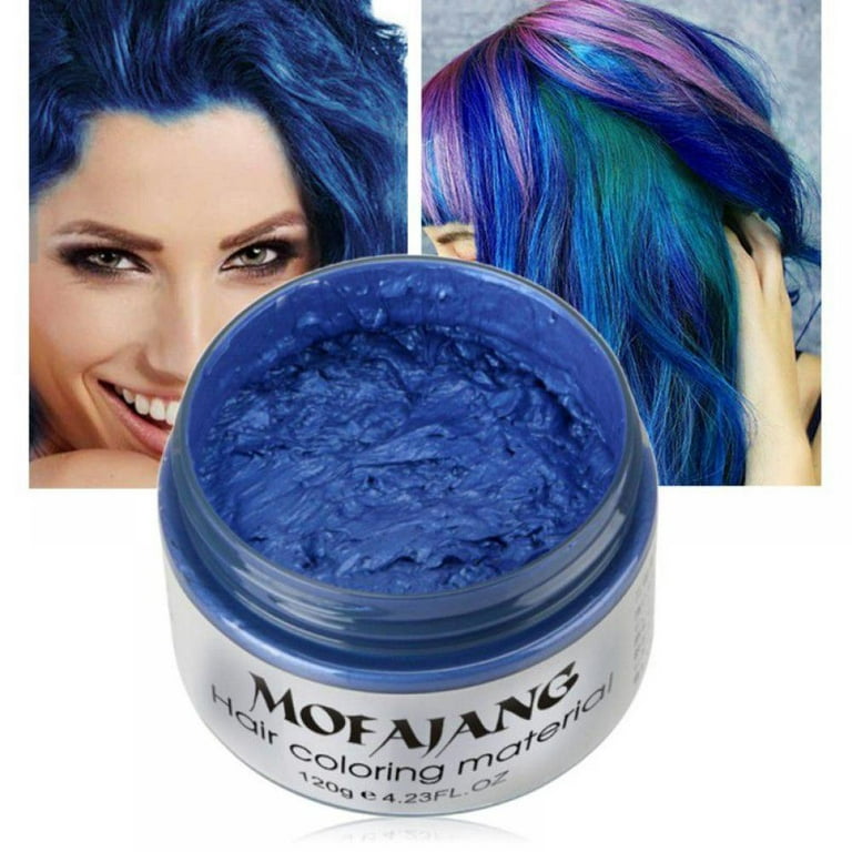 DIY Hair Color Wax Mud Dye Cream Temporary Modeling Washable for Women men  9 Colors 