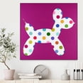 thumbnail image 2 of Giant Art Canvas  30x30 DOTTIE Framed in Multi-Color, 2 of 3