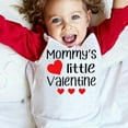 thumbnail image 6 of Toddler Boys Girls Valentine's Day Shirts Letter Hearts Printed Long Sleeve Cotton Tops Valentines Day Spring Clothes for Boys And Girls 18-24 Months, 6 of 6
