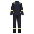 thumbnail image 4 of Portwest F129 Mens Modern Reflective Iona Extra Cotton Work Coverall Navy, 5X- Large, 4 of 4