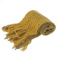 thumbnail image 4 of Señoras Chic Ahueca Hacia Fuera Borlas Bufanda Tejer Mallas Suave Amarillo Cálido Sunnimix Bufanda de mujer, 4 of 8