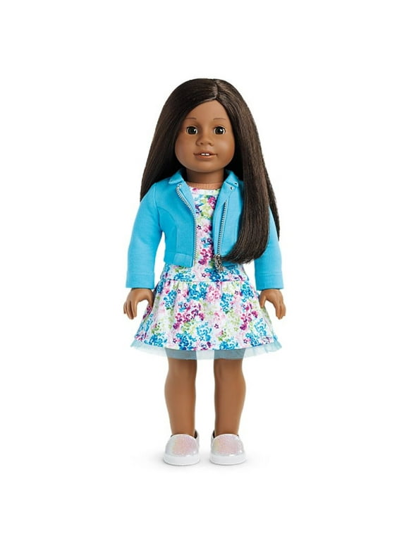 American Girl Doll #31 Dark Skin Brown Eyes Black Hair Truly Me 18" DN31