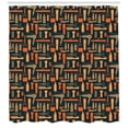 thumbnail image 3 of Ambesonne Mens Shower Curtain, Hairdressing Equipment, 69"Wx84"L, Multicolor, 3 of 3