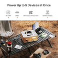thumbnail image 3 of Arkpax Ark NOA 600W/500Wh Portable Power Station, LiFePO4, IP67 Waterproof for Camping and Home Backup, 3 of 7