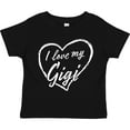 thumbnail image 3 of Inktastic I Love My Gigi in White Chalk Heart Boys or Girls Toddler T-Shirt, 3 of 5