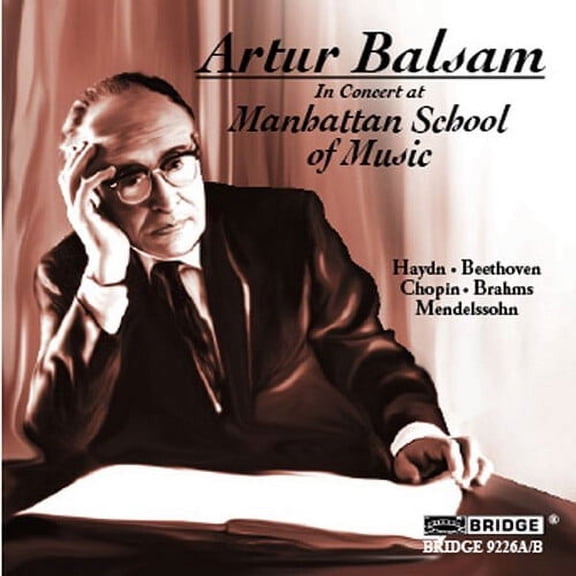 Artur Balsam - Artur Balsam in Concert at Manhattan School of Music - Music & Performance - CD