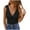 Black-08, variant on Mittory Womens Lace Patchwork Sexy Deep V Neck Knitted Vests Summer Camis Tank Tops