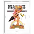 thumbnail image 5 of Art.com Easter Rainbow, Saturday Evening Post Cover, April 16, 1938 Giclee Print by Joseph Christian Leyendecker, White Frame Wall Art, 17" x 21", 5 of 5