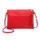 thumbnail image 1 of Bolsos de sobre de tela escocesa para mujer Bolsos de hombro de mensajero de cuero de PU / Rojo-204102.02 Likrtyny Para estrenar, 1 of 7