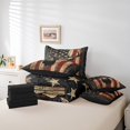 thumbnail image 4 of Erosebridal Reindeer Elk Deer Bedding Sets Full with Comforter, Wildlife Print Duvet Insert, American Flag Decor, Reversible, 4 of 5