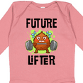 thumbnail image 4 of Inktastic Weightlifting Funny Future Lifter Boys or Girls Long Sleeve Baby Bodysuit, 4 of 5