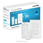 Lutron Caseta Smart Dimmer Switch Kit with Remote