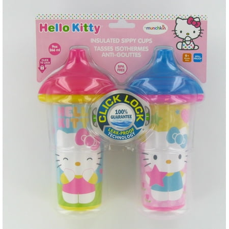 Munchkin Hello Click Lock Insulated Sippy Cup 9oz 2pk Asst Walmart munchkin hello click lock insulated sippy cup 9oz 2pk asst walmart