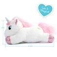 thumbnail image 5 of LotFancy 2 Pcs 12" Unicorn Stuffed Animal Plush Toys Gifts for Kids, Girls, Purple and White, 5 of 14
