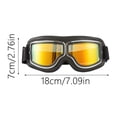 thumbnail image 3 of MKHSQHDG Today's Deals Motorcycle Goggles Fits Over Glasses Soft Padded Riding Glasses with Strap, 3 of 4