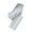 Light Gray, variant on Women's Wide-Leg Pants High Waist With Pockets Summer Bottoms Solid Color Loose Fit Minimalist Athletic Trousers