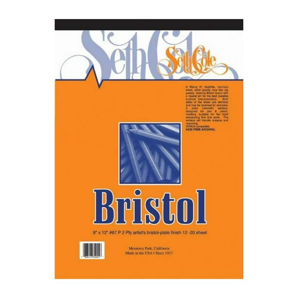 Smooth Finish Bristol Board Pad