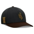 thumbnail image 3 of Men's-Top of the World  Brown Wyoming Cowboys Reflex Fitted Hat, 3 of 4