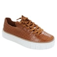 thumbnail image 2 of Vince Camuto Womens Raiza Lace Up Sneaker 6 Sandstone, 2 of 7