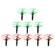 thumbnail image 2 of 10 piezas de juguetes de disco volador para niños, juguetes de disco volador con cuerda para tirar, platillos voladores, 2 of 6