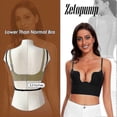 thumbnail image 3 of Low Back Bras For Women-seamless Deep U Plunge Backless Bras Convertible Multiway Low Cut Open Back Bra Halter Bras, 3 of 5