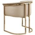 thumbnail image 6 of Meridian Furniture Tierra Beige Velvet Dining Chair, 6 of 9
