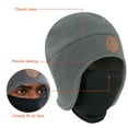 thumbnail image 6 of BASSDASH Soft Fleece 2-in-1 Hat with Ski Mask Ear Flap Fishing Hunting Beanie for Men Women Cold Weather, 6 of 8