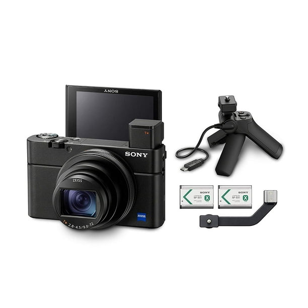 Sony RX100 VII Premium Compact Camera +Grip and 2 Batteries (DSCRX100M7G)