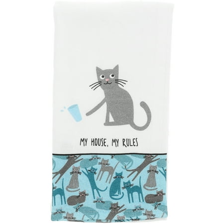 Pavilion Gift Company - My Rules - 100% Cotton Tea Towel