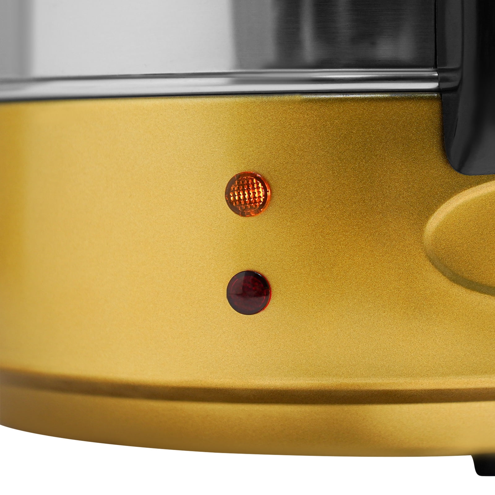 Gold Stainless Steel 32.5x48.8cm Electrothermal Insulation Barrel American Standard 110v 38l Large Capacity Water Heater